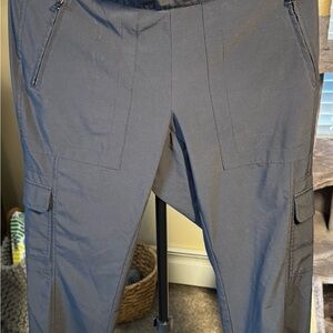 Athleta Black Women's Cargo Track Joggers